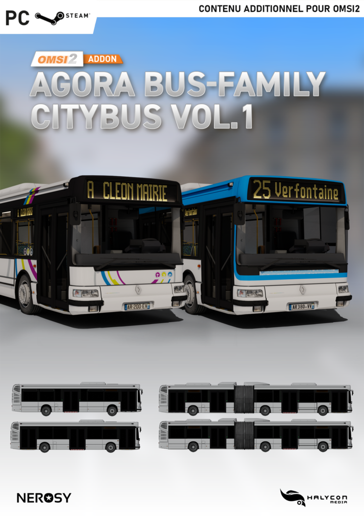OMSI 2 Add-on Agora Bus-Familie Stadtbus Vol. 1